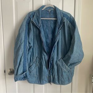 Free People Quilted Dolman Jacket